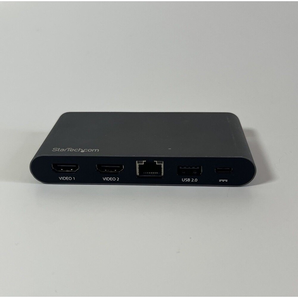 StarTech.com USB C Dock - 4K Dual Monitor HDMI Display Unit Only